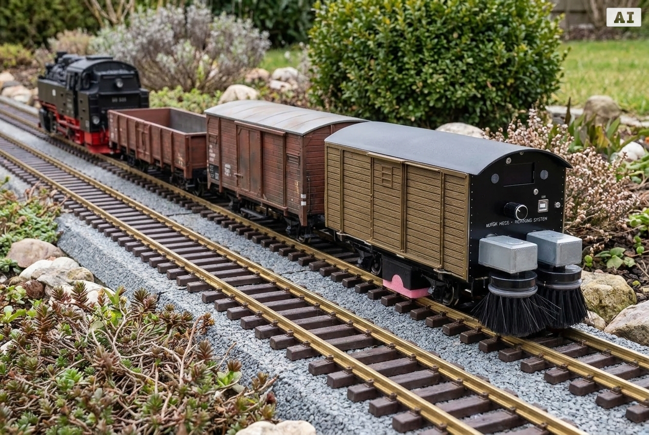 Wartung und reparatur von gartenbahnen für anfänger einfach erklärt – Detailansicht