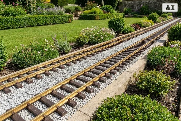 Gartenbahn aufbauen schritt für schritt anleitung für einsteiger – Detailansicht