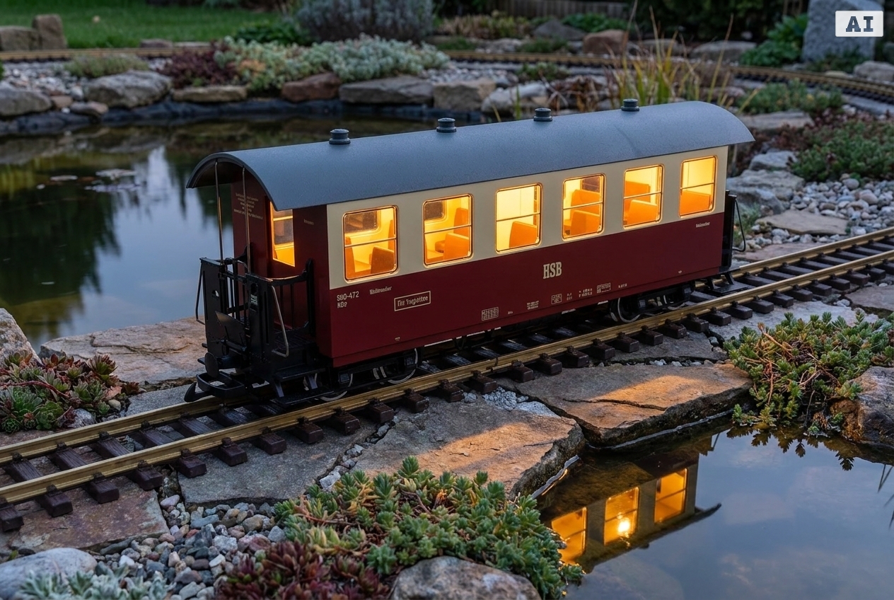 Welche gartenbahn waggons passen zur rhB ge 6/6 II st moritz edition in der Praxis