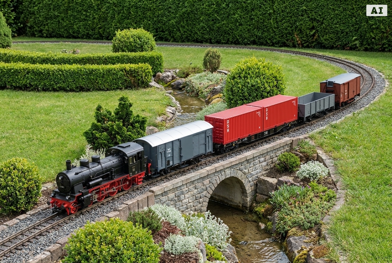 Welche radsätze für spur g güterwagen auf ungleichen gleisen in der Praxis