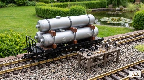 Welche Ersatzteile verlängern die Lebensdauer von Gartenbahn Güterwagen?