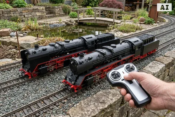 Analog oder Digital Steuerung Spur G Dampflok Mogul was ist besser in der Praxis