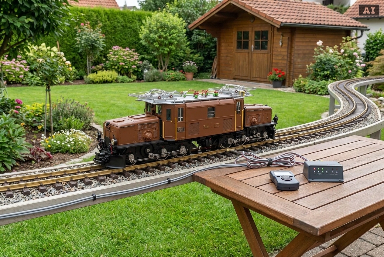 Analog oder digital fahren in spur g was lohnt sich für die gartenbahn – Detailansicht