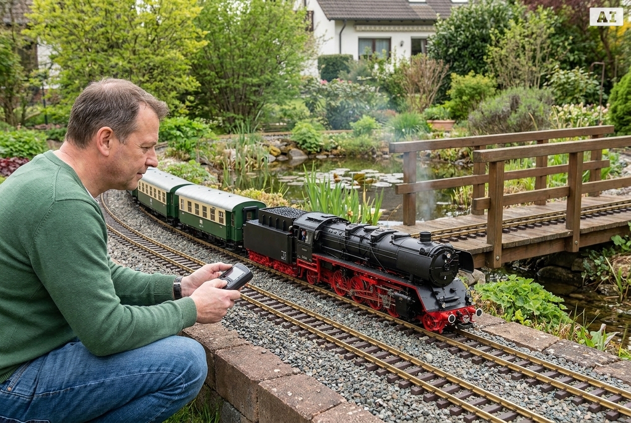 Analog oder digital fahren in spur g was lohnt sich für die gartenbahn in der Praxis