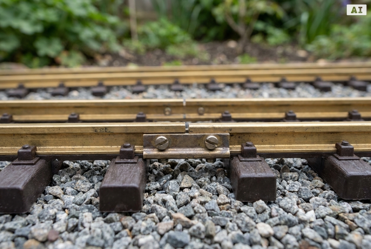 Welche Gartenbahn Schienen Profil Höhe für Spur G – Detailansicht