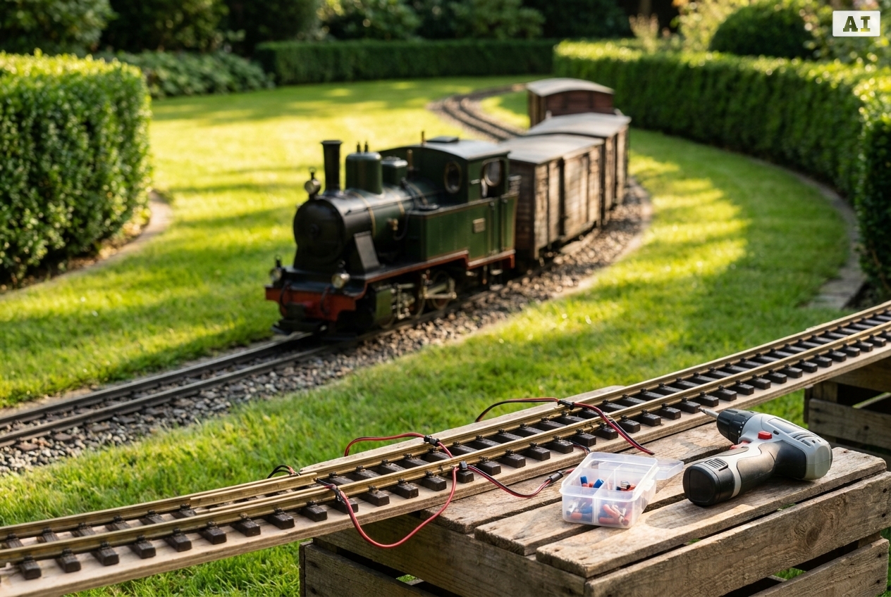 Welche Gartenbahn Schienen Profil Höhe für Spur G in der Praxis