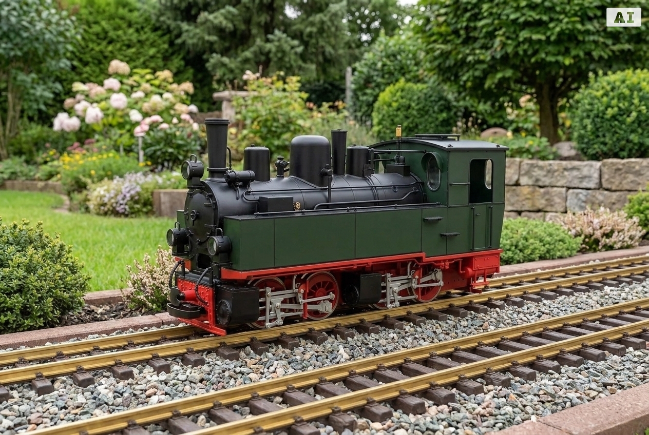 Welche Dampflok eignet sich am besten für den Einstieg in die Spur G Gartenbahn – Detailansicht