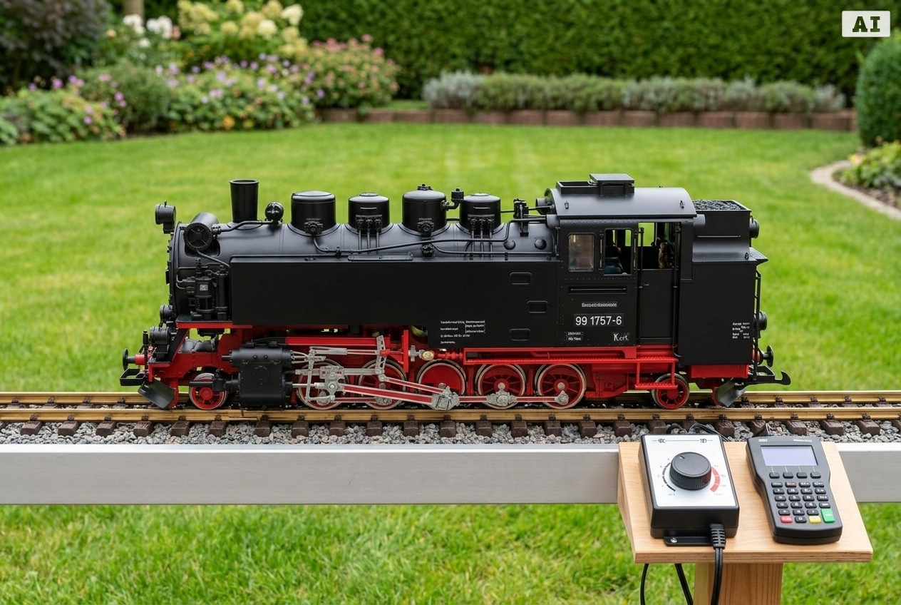 Welche Dampflok eignet sich für den Einstieg in die Spur G Gartenbahn – Detailansicht