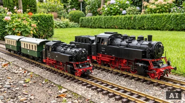 Spur G und Spur 1 bei Gartenbahnen: Die Unterschiede im Überblick