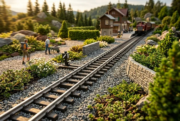 Gartenbahn Zubehör Set: Worauf achten beim Zusammenstellen und Kaufen? – Detailansicht