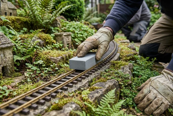 Wie reinigt man Gleise der Gartenbahn richtig in der Praxis