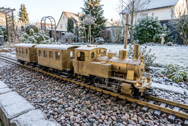 Gartenbahn winterfest machen Tipps für die Spur G im Winter – Detailansicht