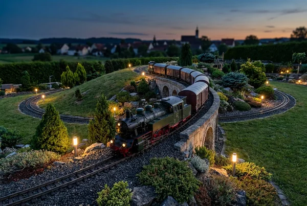 Welche Spur G Dampflok ist für Steigungen im Garten geeignet in der Praxis