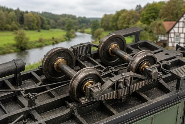 Historische schmalspurbahn personenwagen für gartenbahn anlage finden – Detailansicht