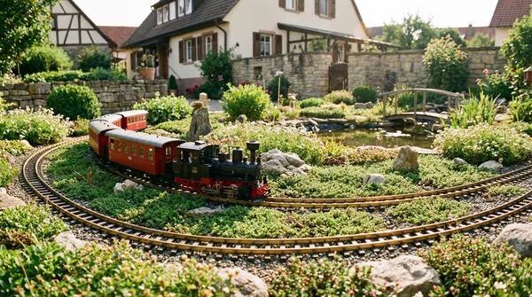 Gartenbahn im kleinen Garten planen: Tipps für Anfänger