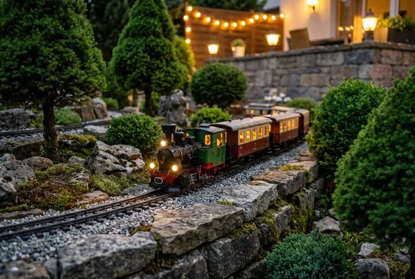 Gartenbahn im kleinen Garten planen für Anfänger in der Praxis