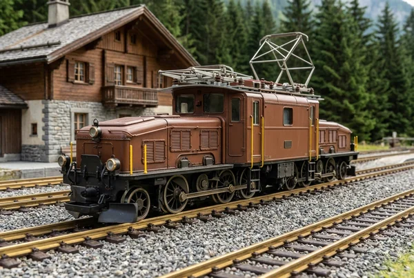 Rhätische bahn krokodil lokomotive geschichte und technische details – Detailansicht