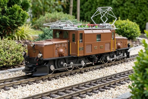 RhB Krokodil Gartenbahn Wartung für Einsteiger erklärt – Detailansicht