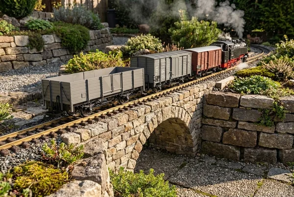 Wie LGB Kupplung bei Gartenbahn Wagen korrekt einstellen in der Praxis