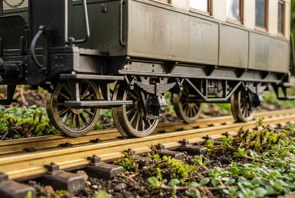 Kugellager Radsatz oder Standard Radsatz für Gartenbahn Spur G – Detailansicht