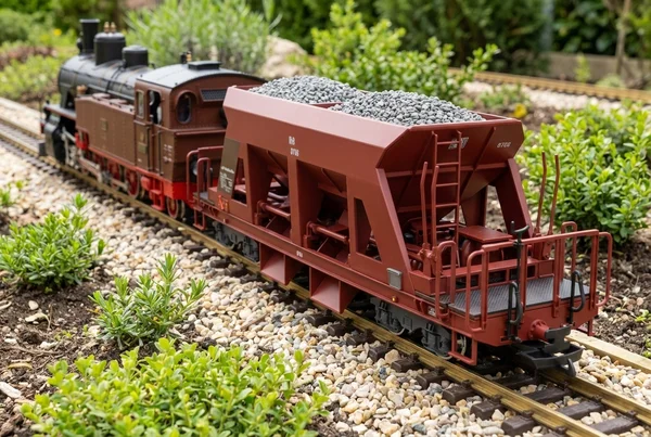 Welche Ersatzteile brauche ich für RhB Schotterwagen Spur G – Detailansicht