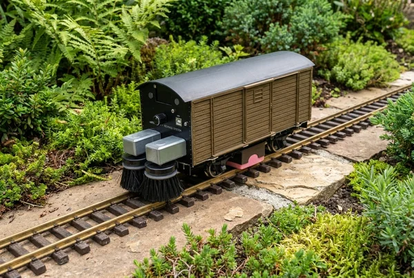 Wie gleise in der gartenbahn sauber und leitfähig halten in der Praxis