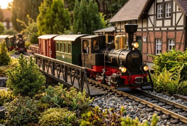 Spur G Gartenbahn – Detailansicht