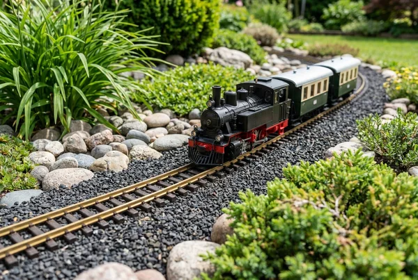 V2A edelstahlschrauben oder standard schrauben für gartenbahn im freien – Detailansicht