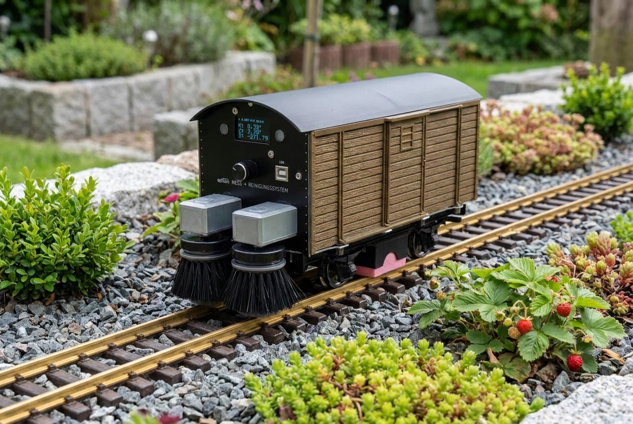 Gartenbahn spur g wartung und reparatur für anfänger erklärt – Detailansicht