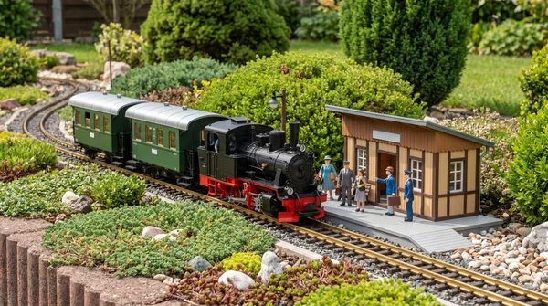 Preiser Figuren für die Gartenbahn: Perfekte Details im Maßstab 1:22,5