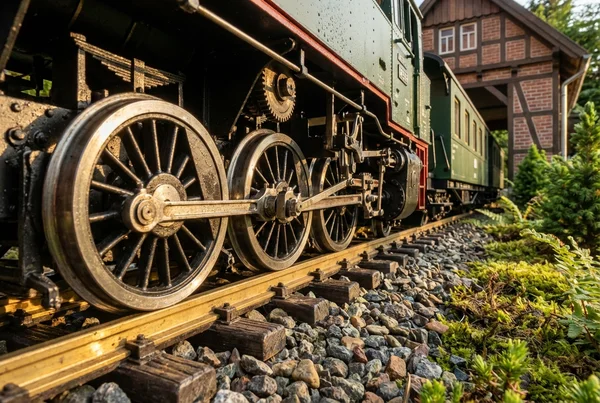 Garten Bahn – Detailansicht