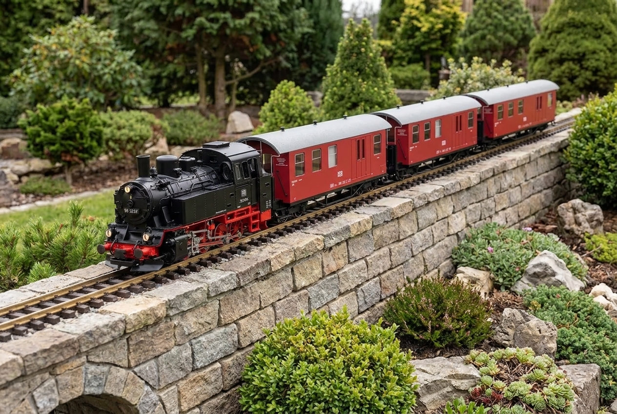 Warum entgleist mein LGB Personenwagen auf der Gartenbahn in der Praxis