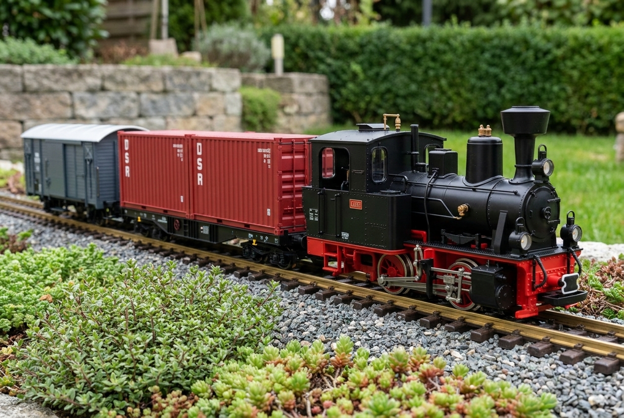 Gartenbahn Aufkleber ablösen ohne Lackschäden am Waggon vermeiden in der Praxis