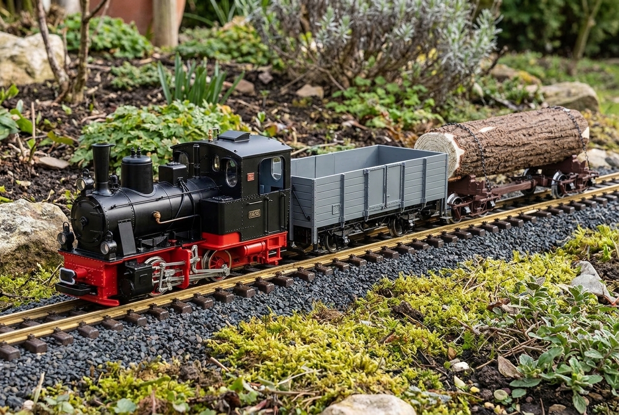 Kugellager radsatz oder standard achsen für spur g gartenbahn vergleich – Detailansicht