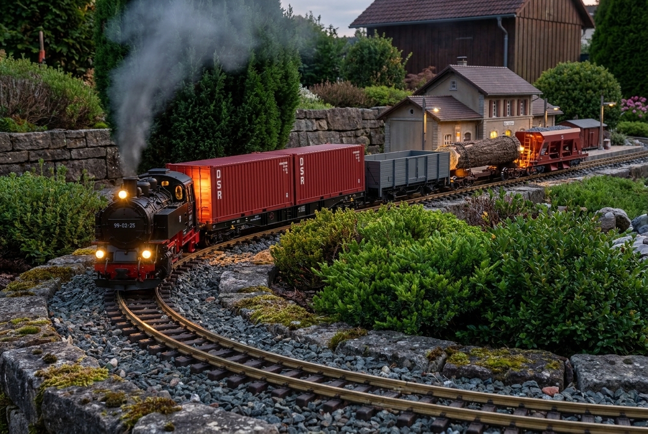 Kugellager radsatz oder standard achsen für spur g gartenbahn vergleich in der Praxis