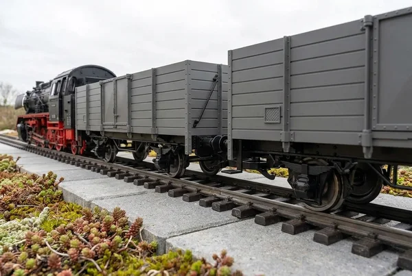 Welche kupplung eignet sich für schwere Gartenbahn Waggons Spur G – Detailansicht