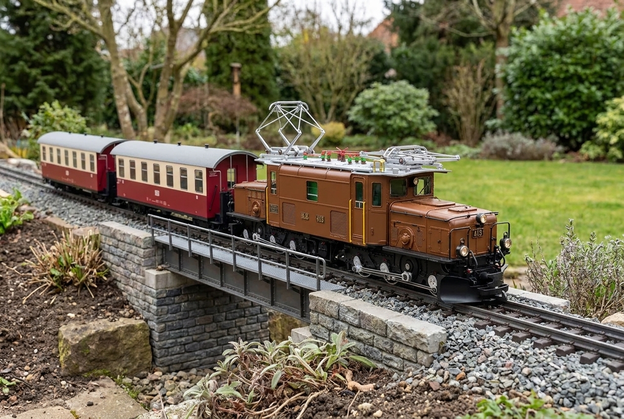 Welcher plastikkleber hält am besten bei gartenbahn modellen – Detailansicht