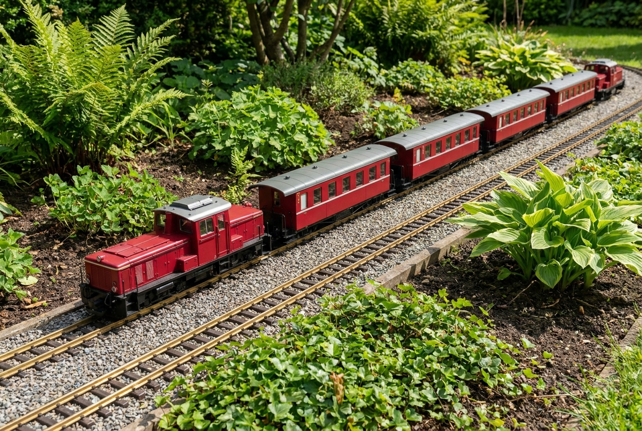 Gartenbahn spur g selbst reparieren für anfänger werkzeug und schrauben – Detailansicht