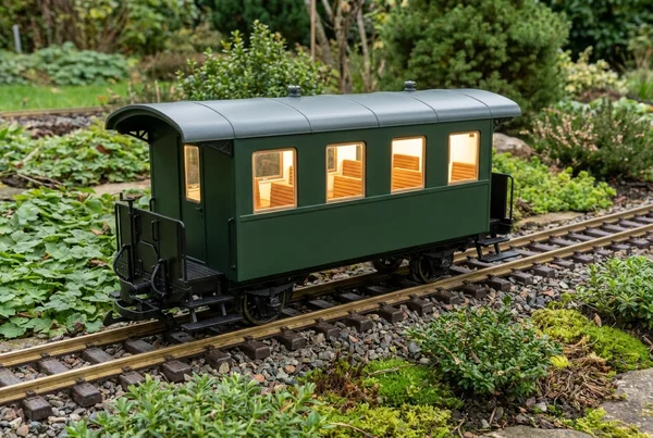 Wie Beleuchtungs-Set kurze Wagen Spur G richtig einbauen – Detailansicht
