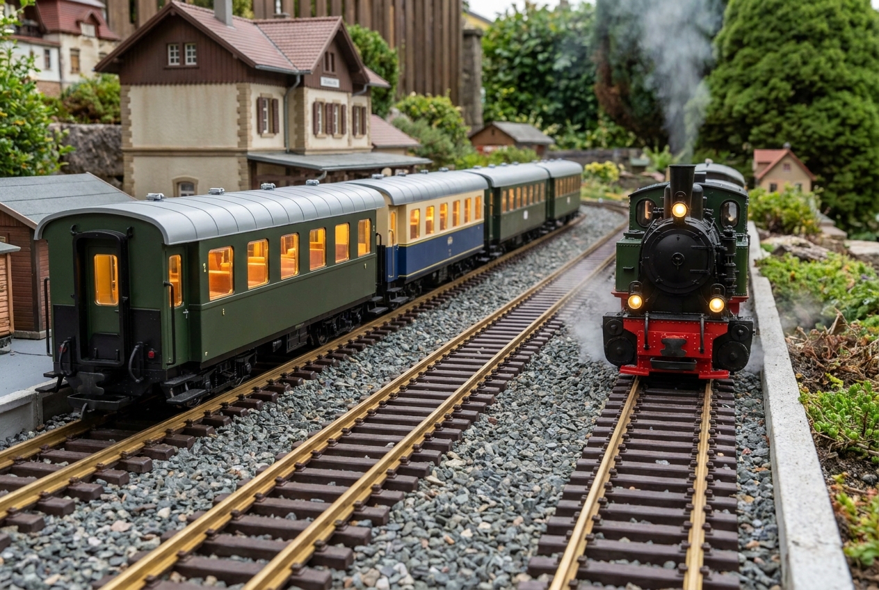 Warum digitale signalsteuerung im gartenbahn betrieb sinnvoll ist – Detailansicht