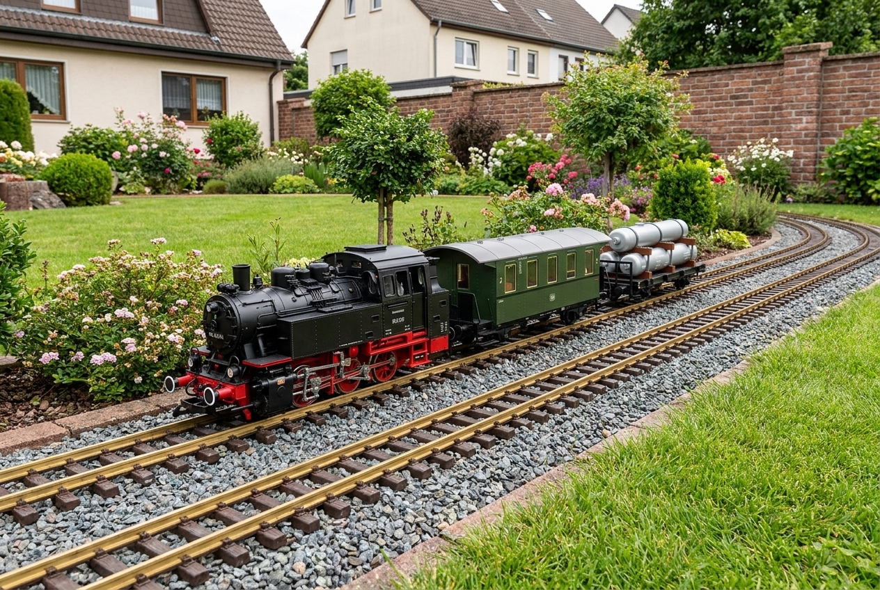 Was benötigt man für den ersatz von scheibenrädern bei gartenbahn wagen – Detailansicht
