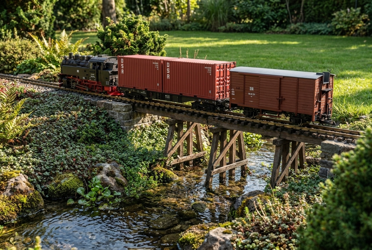 Was benötigt man für den ersatz von scheibenrädern bei gartenbahn wagen in der Praxis