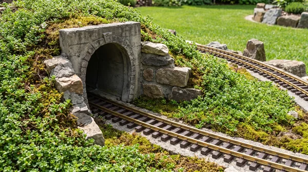 Wetterfester Tunnelbau für die Gartenbahn: So bauen Sie langlebige Bauwerke