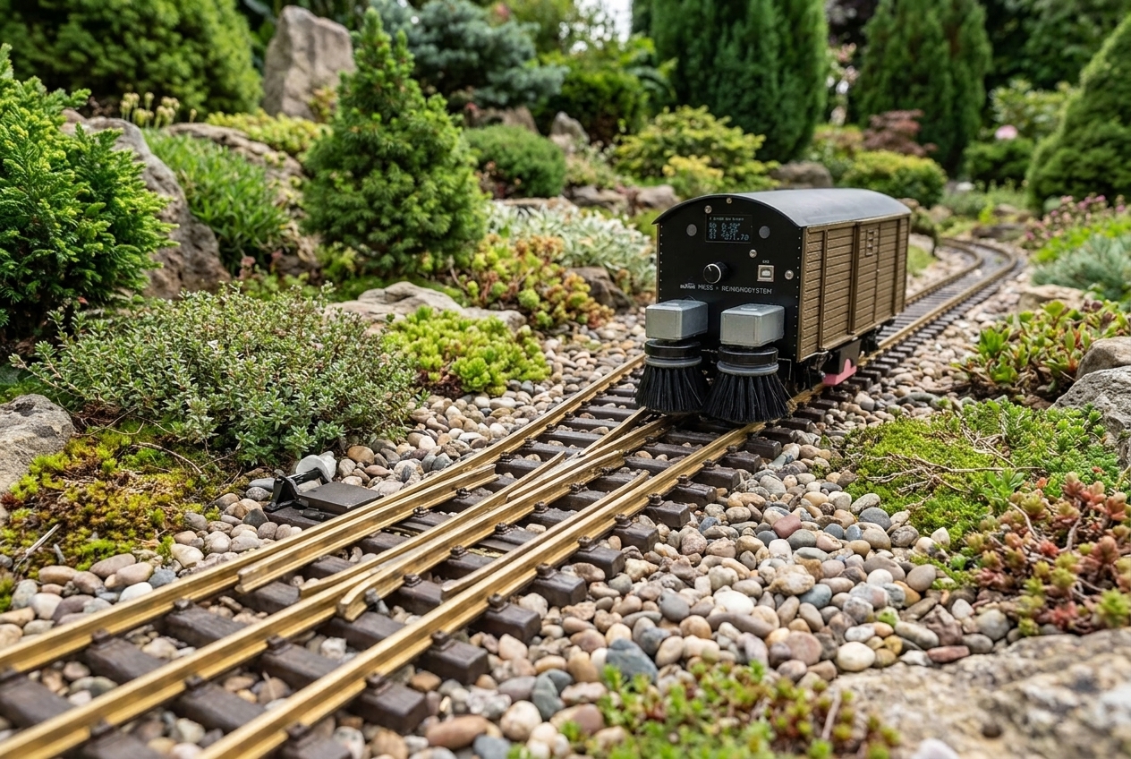 Kontaktprobleme bei LGB gartenbahn loks dauerhaft loesen – Detailansicht