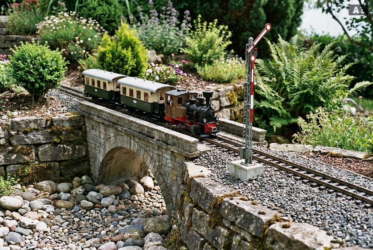 Gartenbahn Unterbau frostsicher und stabil anlegen in der Praxis