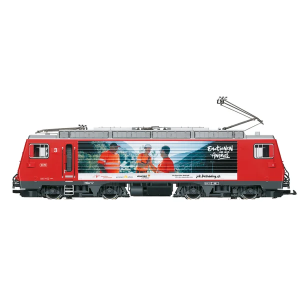 E-Lok Nr. 3 „DOM“ (HGe 4/4 II) „Mitarbeiterwerbung“