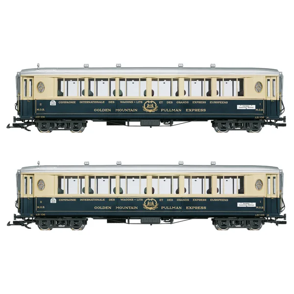 Personenwagen-Set 2 Golden Mountain Pullmann Express CIWL MOB LGB 36661