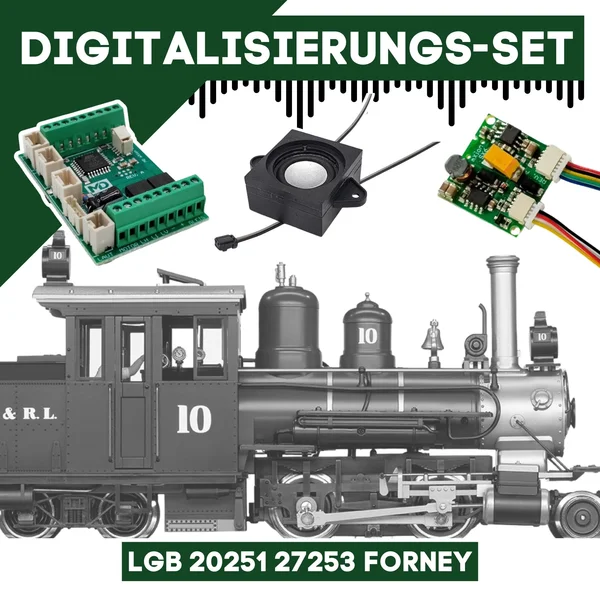Digitalisierungsset für LGB 20251 27253 Forney ML-Train 81609166