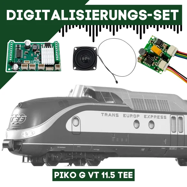 Digitalisierungsset für PIKO G VT 11.5 TEE ML-Train 81609262