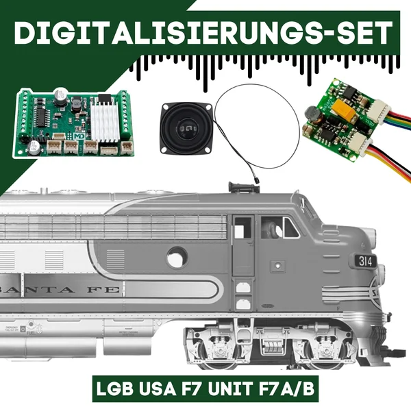 Digitalisierungsset für LGB USA F7 Unit F7A/B ML-Train 81609274